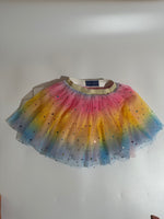 FLEX VIGOR Layered Ballet Tulle Rainbow Tutu Skirt for Little Girls Dress Up