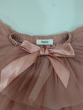 SHGILOO Multi-Layered Ballet Tulle Tutu Dresses for Little Girls Bean Paste Pink Tutu Dresses