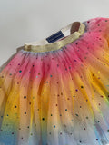 FLEX VIGOR Layered Ballet Tulle Rainbow Tutu Skirt for Little Girls Dress Up