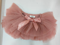 SHGILOO Multi-Layered Ballet Tulle Tutu Dresses for Little Girls Bean Paste Pink Tutu Dresses